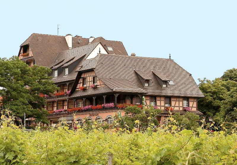 Hotel Munsch Restaurant & Wellness, Colmar Nord - Haut-Koenigsbourg Saint-Hippolyte  Buitenkant foto